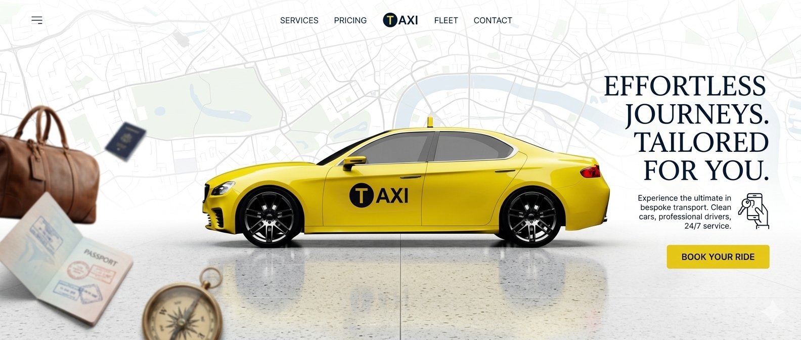 yellow taxi image